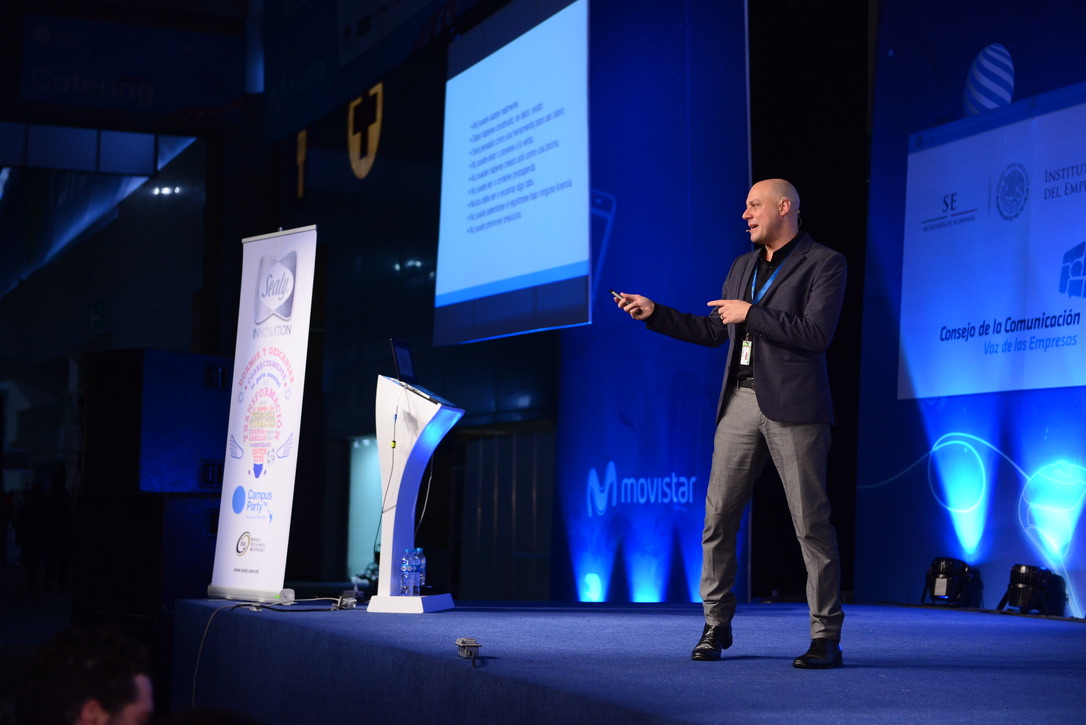 Alberto Levy Campus Party Movistar