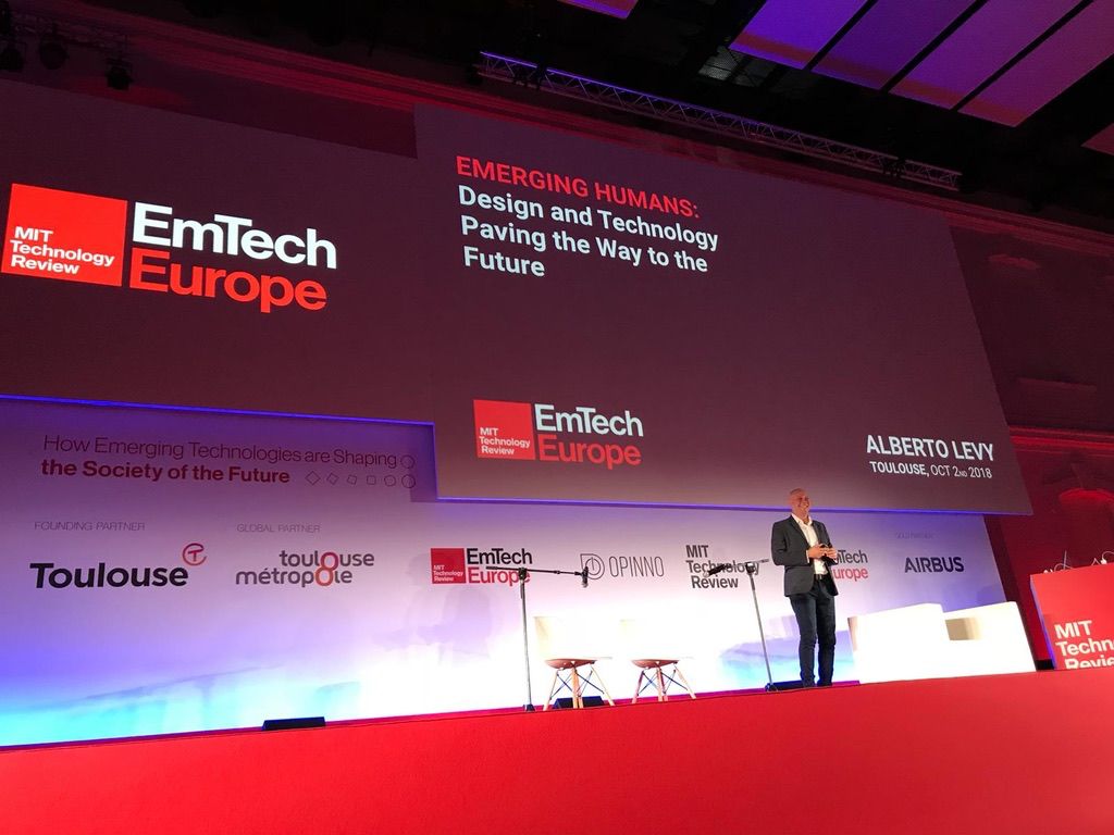 Alberto Levy MIT EmTech Europe Toulouse